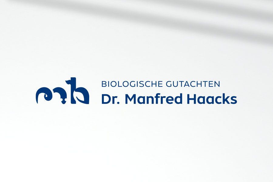 Logo - Biologische Gutachten - Dr. Manfred Haacks