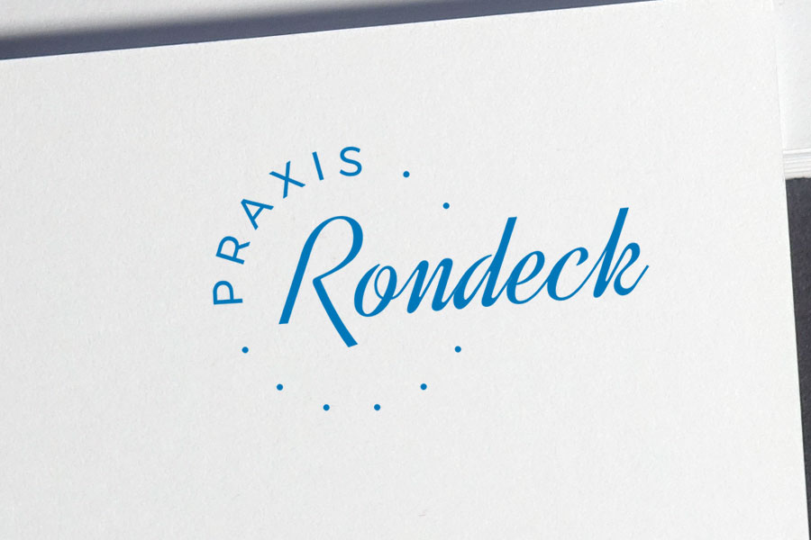 Logoentwicklung Praxis Rondeck