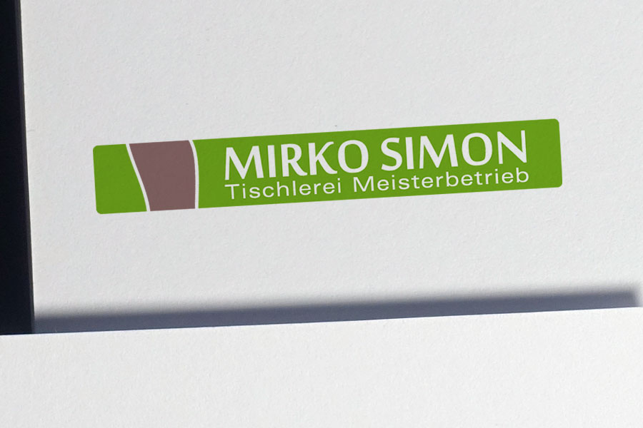 Logoentwicklung Mirko Simon Tischlereimeisterbetrieb